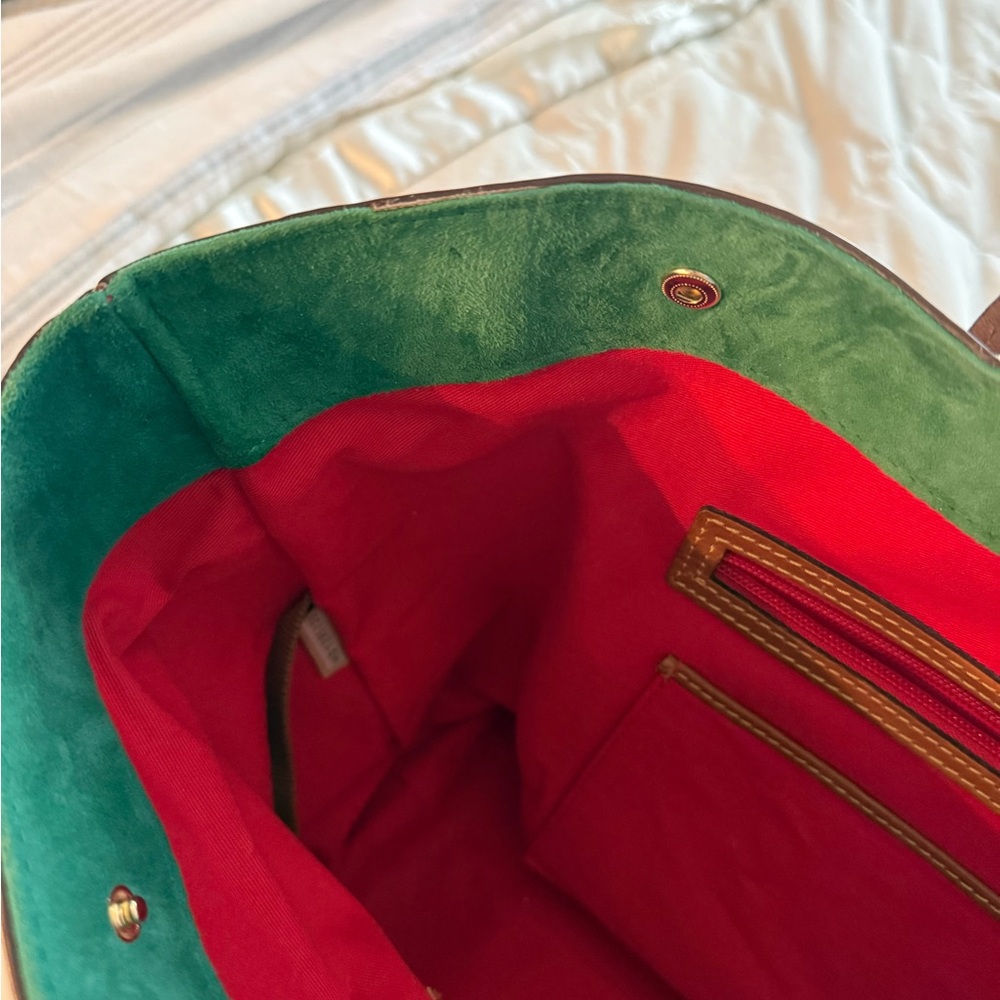 Dooney and Bourke Florentine Russell Tote Bag in Natural - Picture 11 of 16
